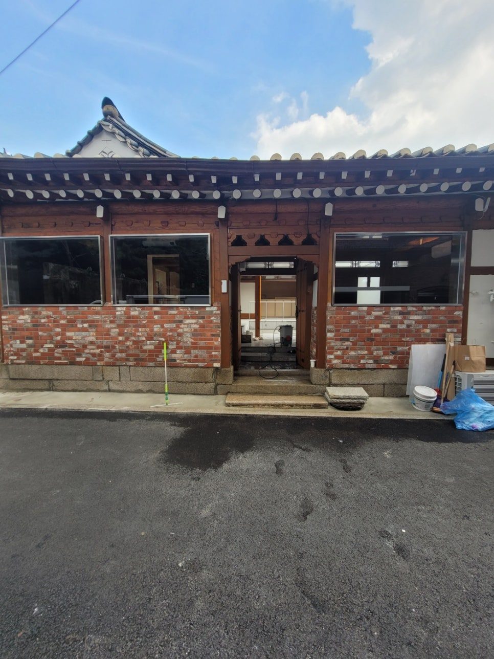 종로 한옥카페 인테리어후 청소 후기 1
