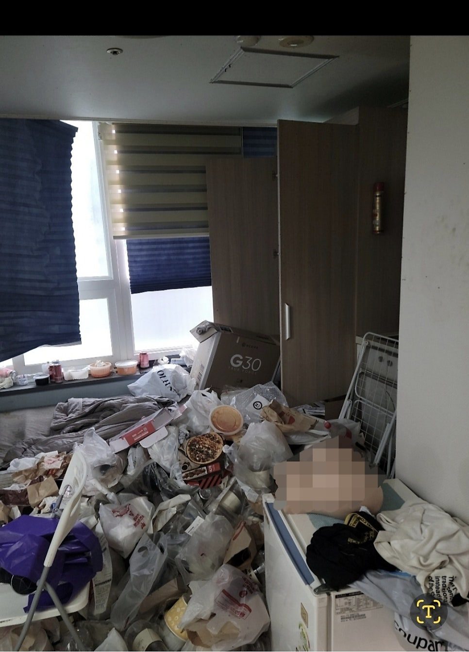 오피스텔 쓰레기집 청소 새집 만들기 작업 2